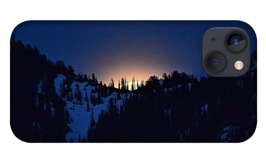 Full Moon iPhone 13 Case featuring the photograph Full Flower Moon #2 by Dorrene BrownButterfield