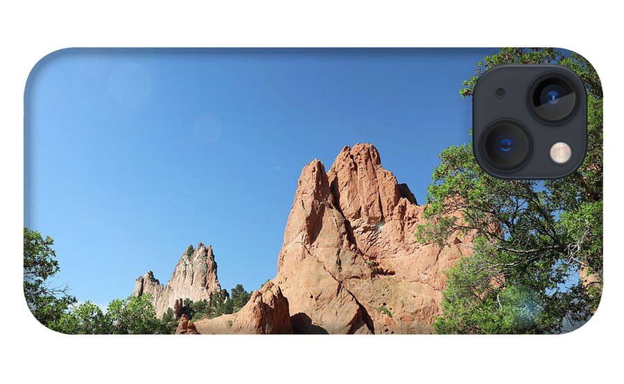 Garden Of The Gods iPhone 13 Case featuring the photograph Garden Of The Gods View by Dan Sproul