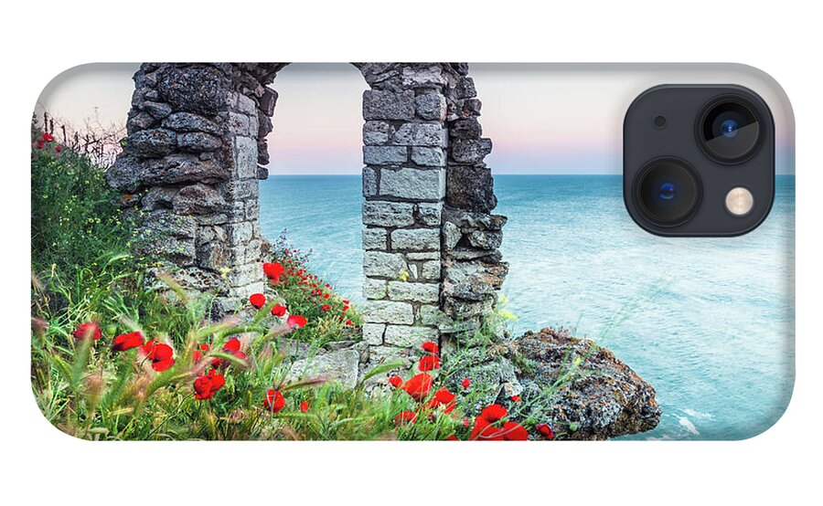 Fortress iPhone 13 Case featuring the photograph Gate In the Poppies by Evgeni Dinev