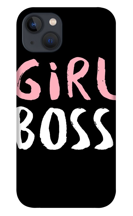 Entrepreneur iPhone 13 Case featuring the digital art Girl Boss by Jacob Zelazny