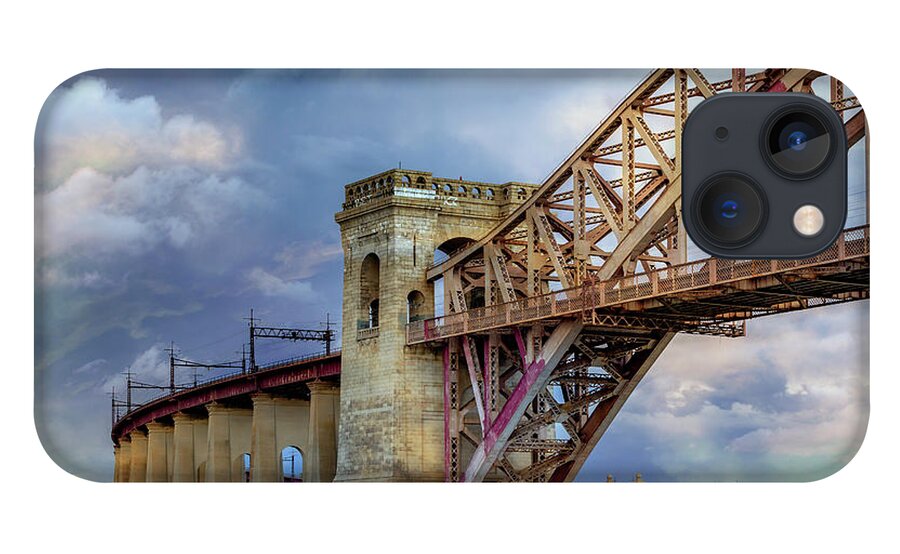 Astoria Park iPhone 13 Case featuring the photograph Glorious Hell Gate Bridge by Cate Franklyn