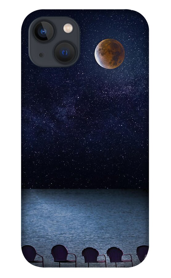 Beaver Moon iPhone 13 Case featuring the photograph God's Home Theater by Sandra Rust
