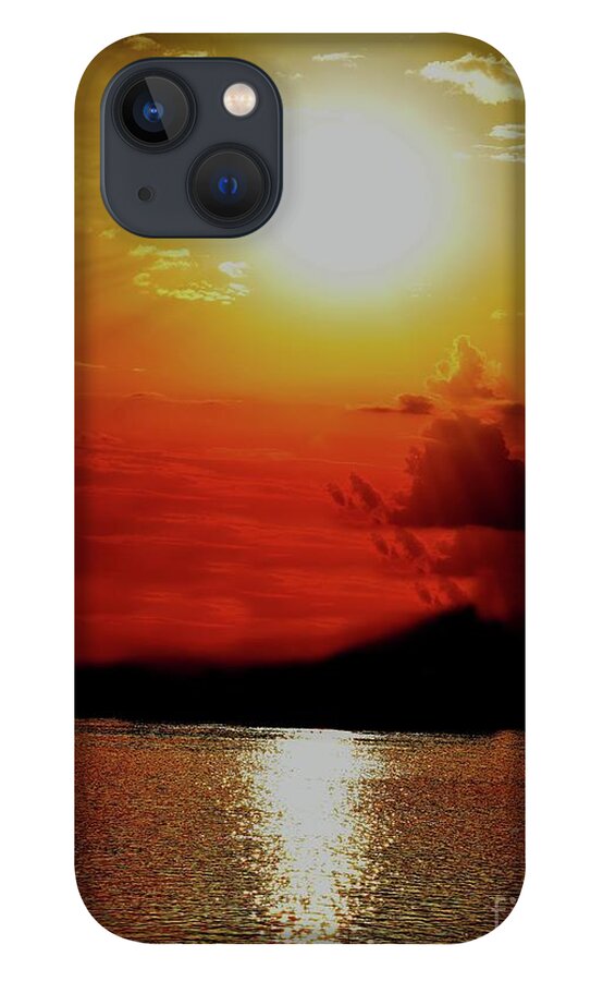 Nature iPhone 13 Case featuring the photograph Golden Dream by Leonida Arte