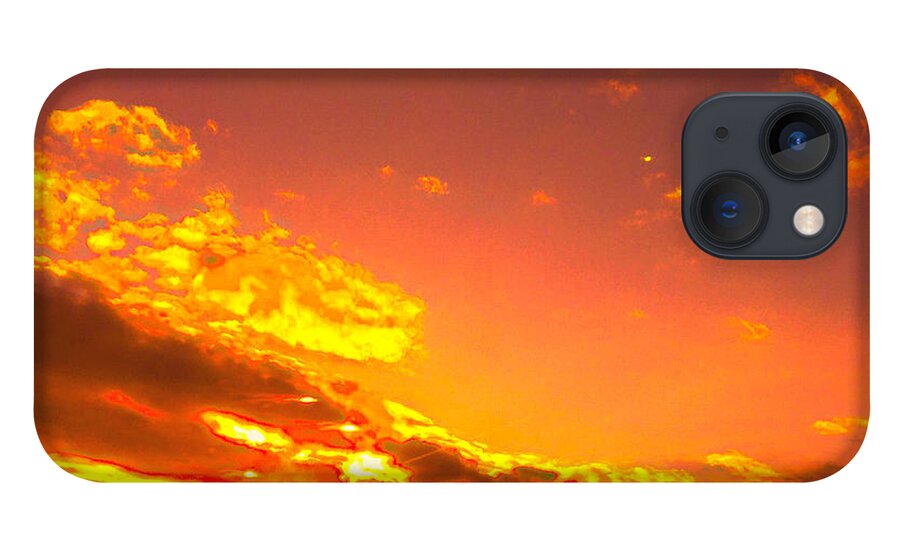  iPhone 13 Case featuring the photograph Golden glory by Trevor A Smith