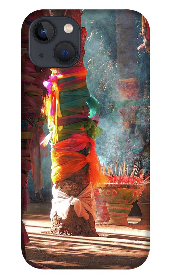 Candles iPhone 13 Case featuring the photograph Greetings to the gods by Jeremy Holton