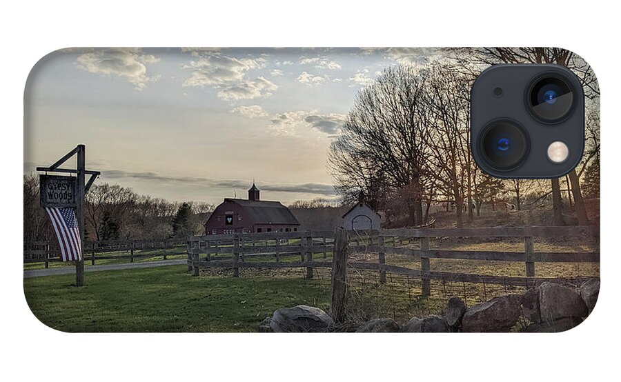 Gypsy Woods Farm iPhone 13 Case featuring the photograph Gypsy Woods Farm - North Stonington CT by Kirkodd Photography Of New England