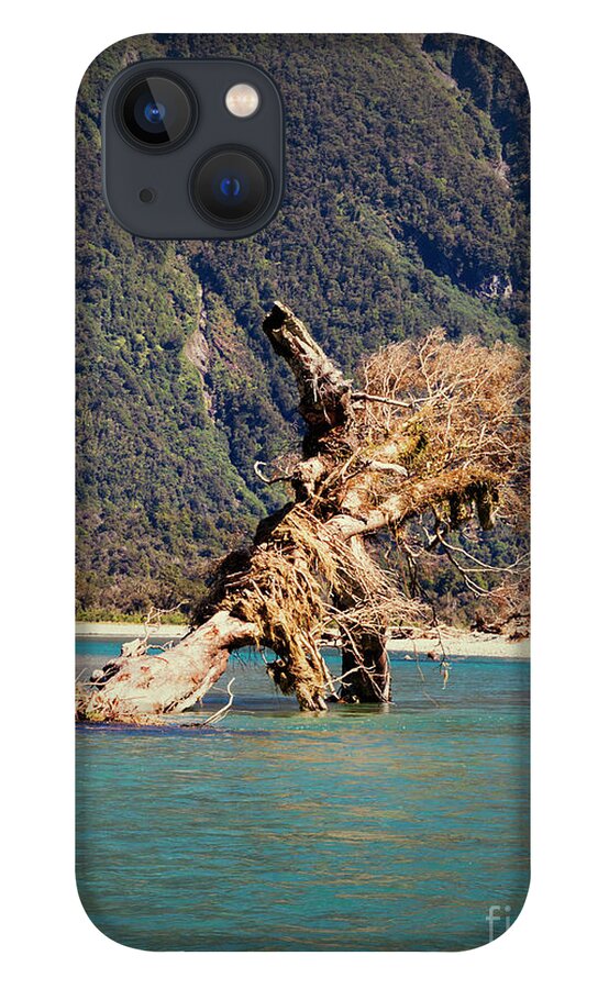 Haast iPhone 13 Case featuring the photograph Haast River, New Zealand by Elaine Teague