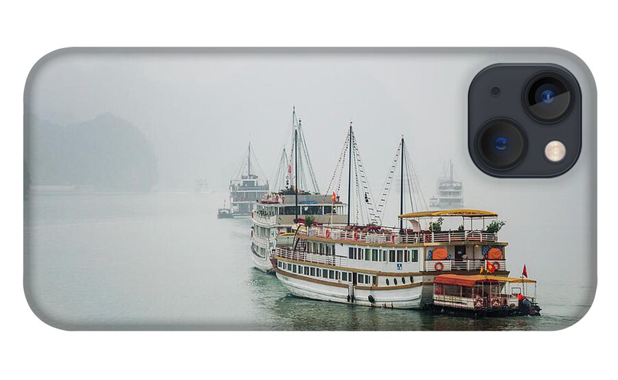 Boat iPhone 13 Case featuring the photograph Halong Bay Cruise by Rob Hemphill