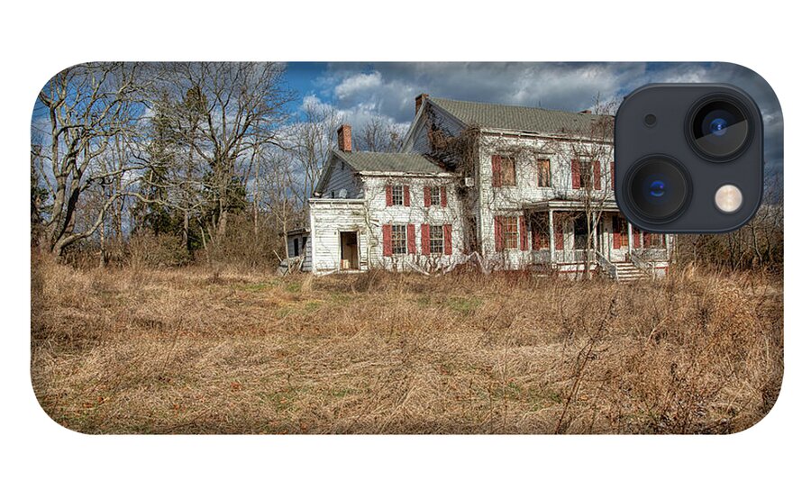 Haunted iPhone 13 Case featuring the photograph Haunted Farm House by David Letts