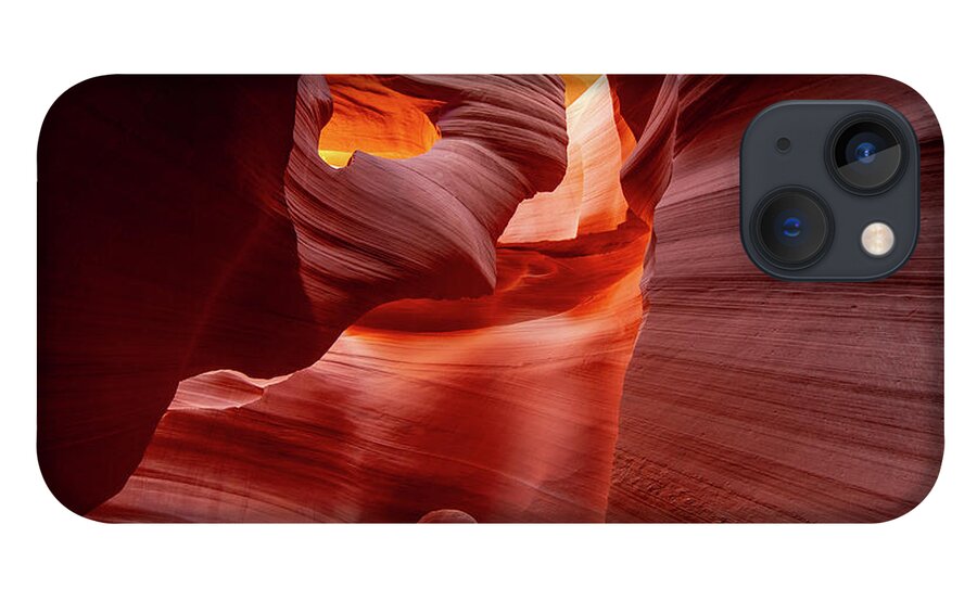 Antelope Canyon iPhone 13 Case featuring the photograph Heart of Antelope Canyon by Wesley Aston
