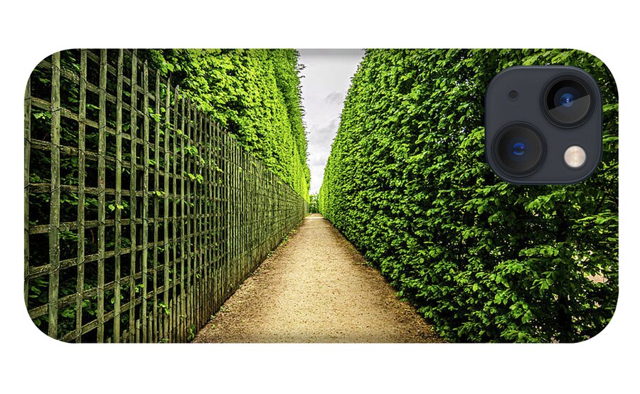 Maze iPhone 13 Case featuring the photograph Hedge Maze of Versailles by Alexios Ntounas