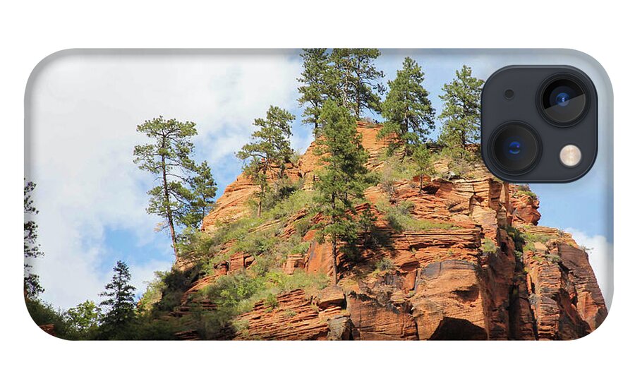 Landscape iPhone 13 Case featuring the photograph High Above the Canyon by Robert Carter
