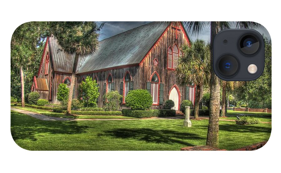 Churches iPhone 13 Case featuring the photograph Historic Church of the Cross by John Handfield