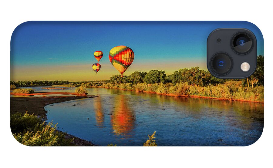 Balloons iPhone 13 Case featuring the photograph Hot Air Balloons 041 by James C Richardson