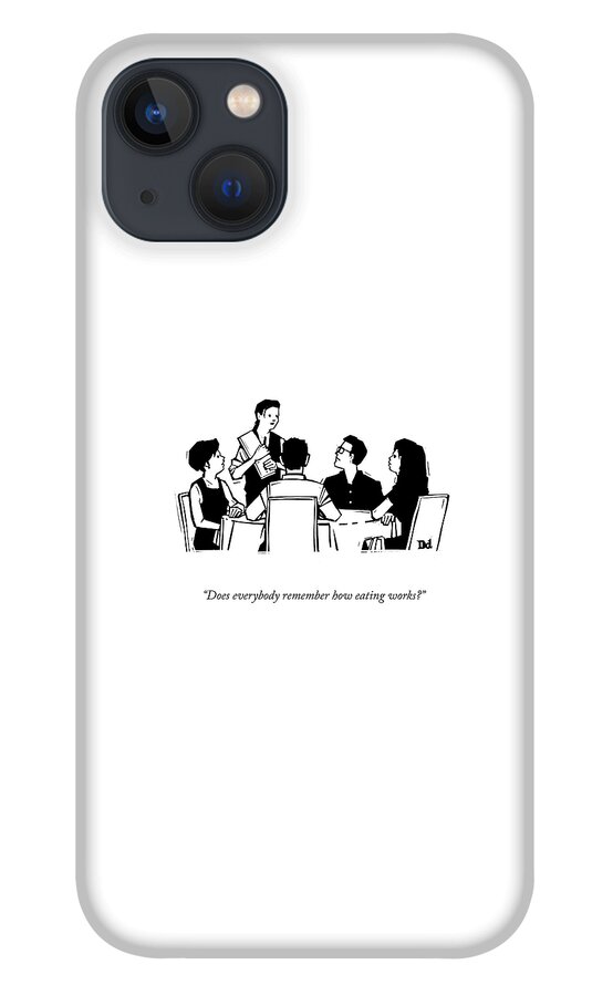 How Eating Works iPhone 13 Case