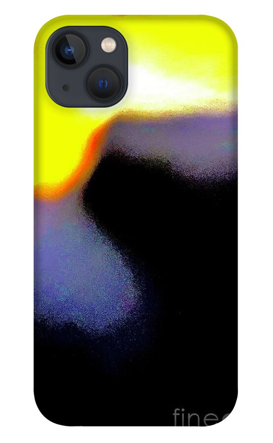  iPhone 13 Case featuring the digital art Hyped up Deception by Glenn Hernandez