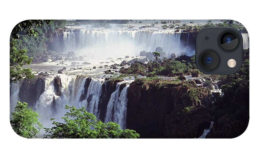 South America iPhone 13 Case featuring the photograph Iguacu Waterfalls by Juergen Weiss