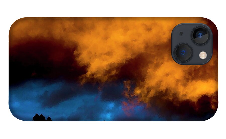 Sky On Fire iPhone 13 Case featuring the photograph Sky on Fire by Rich Collins