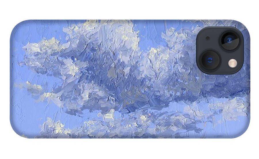 Landscape iPhone 13 Case featuring the painting Incoming by David King Studio