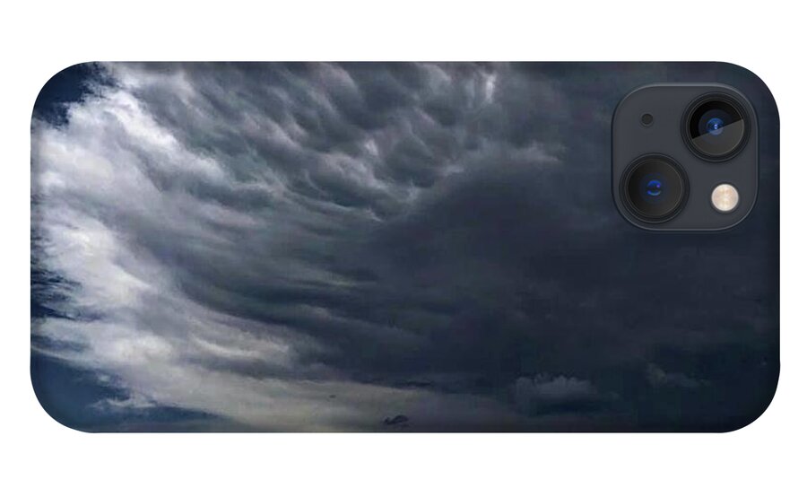 Iphonography iPhone 13 Case featuring the photograph Iphonography Clouds 1 by Julie Powell