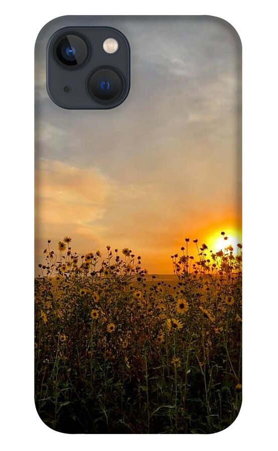 Iphonography iPhone 13 Case featuring the photograph iPhonography Sunset 3 by Julie Powell