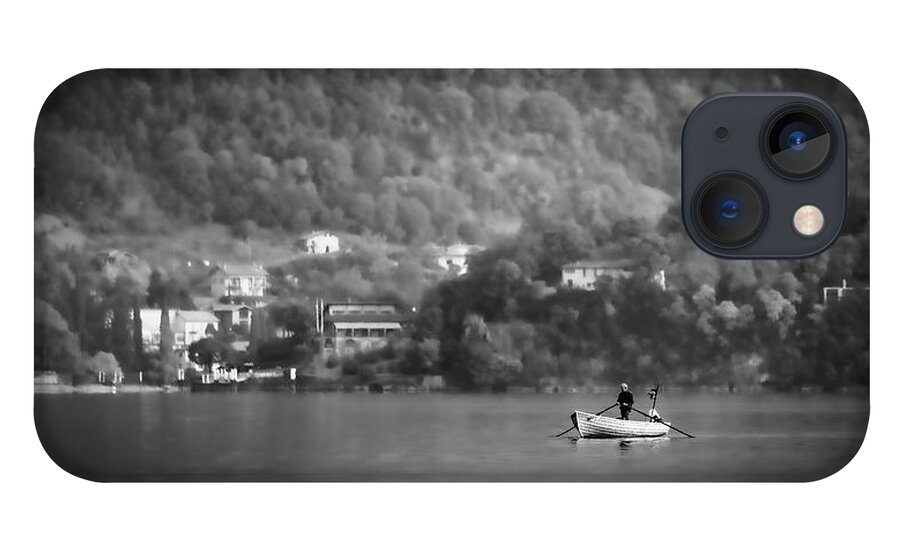 Bellagio iPhone 13 Case featuring the photograph Italian Boatsman by David Downs