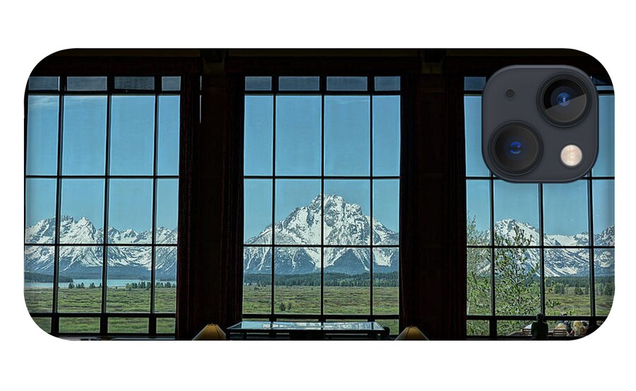 Jackson Lake Lodge iPhone 13 Case featuring the photograph Jackson Lake Lodge by David Armstrong