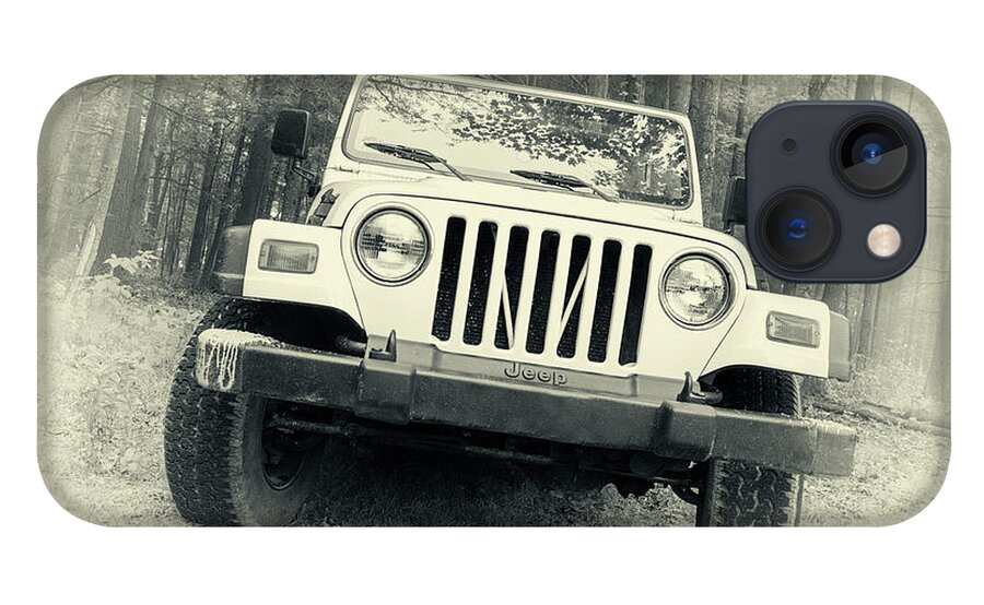 Jeep Wrangler TJ iPhone 13 Case by Christina Rollo - Christina Rollo -  Artist Website