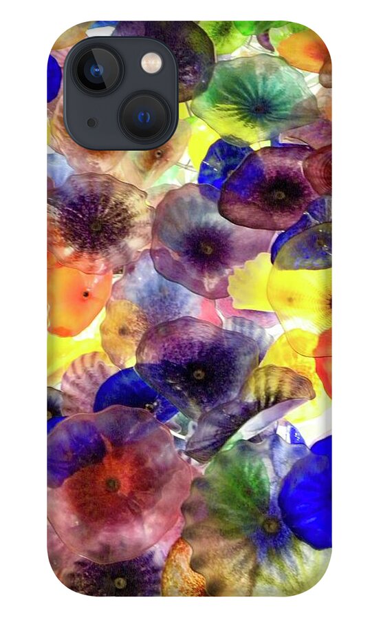 Flowers iPhone 13 Case featuring the photograph Blue by Kerry Obrist