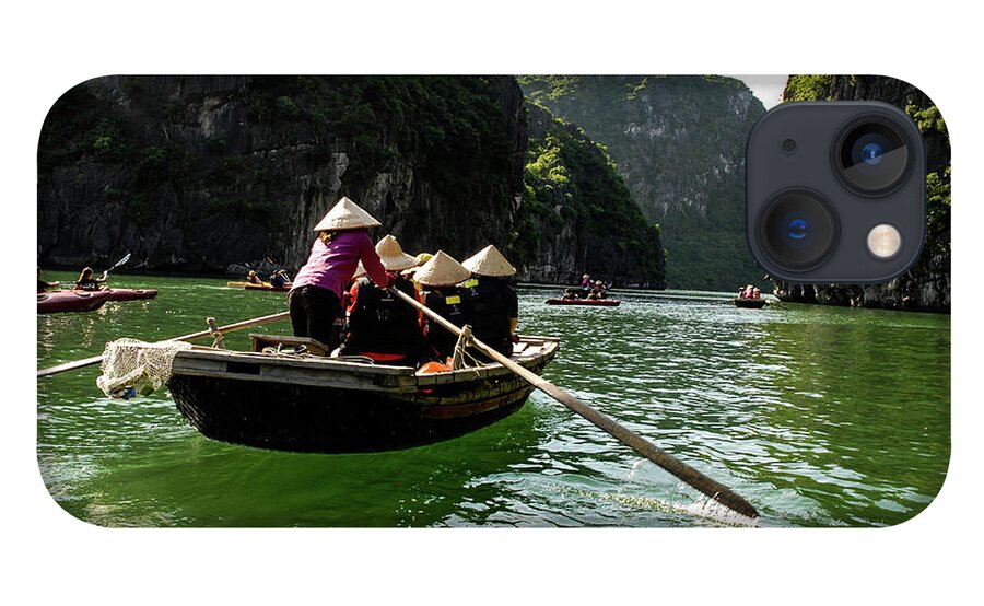Vietnam iPhone 13 Case featuring the photograph Between Land And Sea - Bai Tu Long Bay, Vietnam by Earth And Spirit