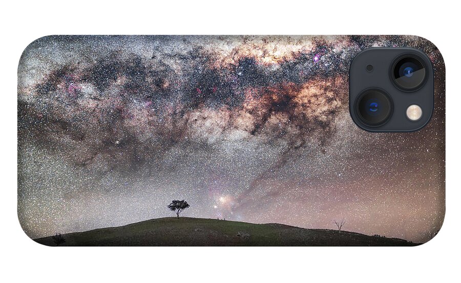 Milky Way iPhone 13 Case featuring the photograph Kiss 358 by Ari Rex