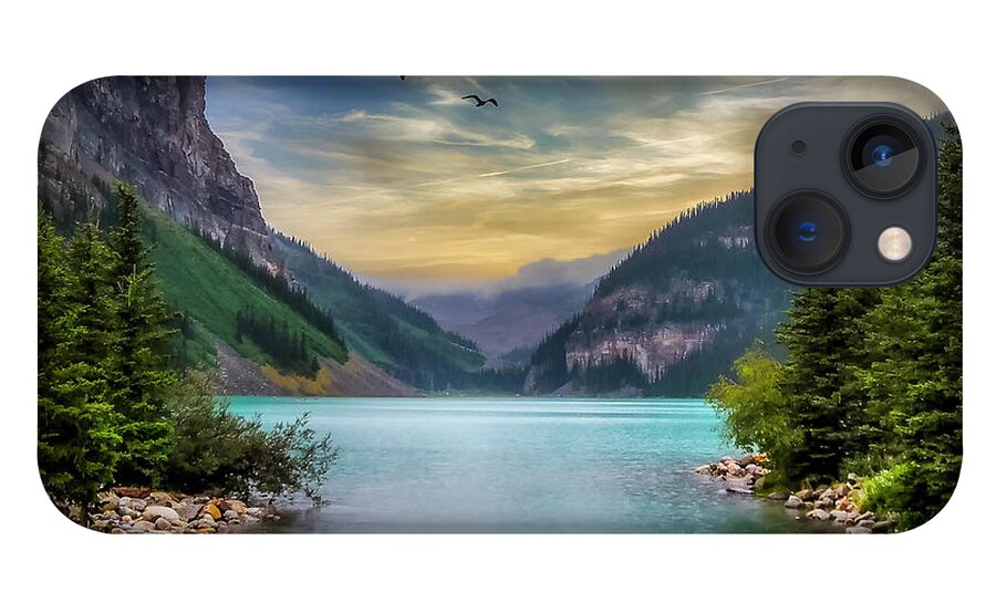 Landscape iPhone 13 Case featuring the photograph Lake Louise by Chris Boulton