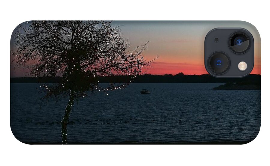 Christmas iPhone 13 Case featuring the photograph Lakeside Christmas by Brad Barton