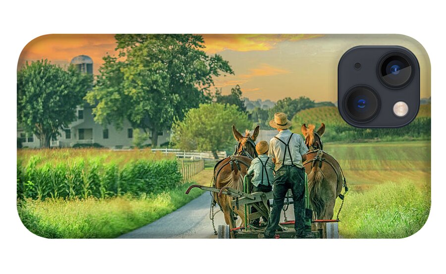 Pennsylvania iPhone 13 Case featuring the photograph Lancaster County by Marcy Wielfaert