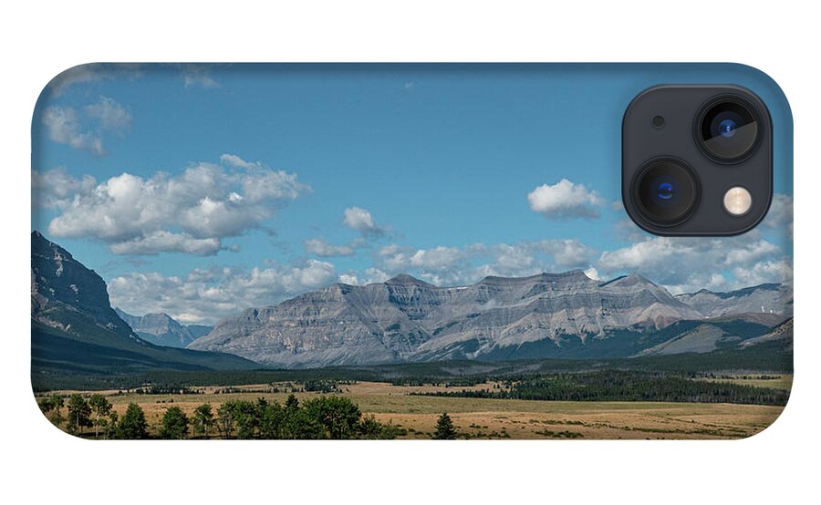 Landscape iPhone 13 Case featuring the photograph Landscape in the Alberta Rockies by Karen Rispin