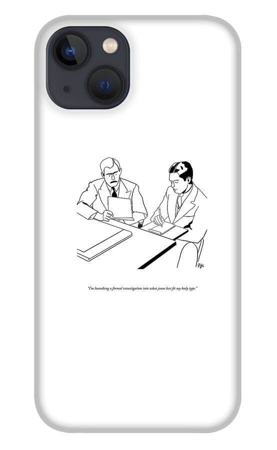 Launching A Formal Investigation iPhone 13 Case