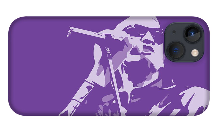 Layne Staley iPhone 13 Case featuring the digital art Layne Staley by Kevin Putman