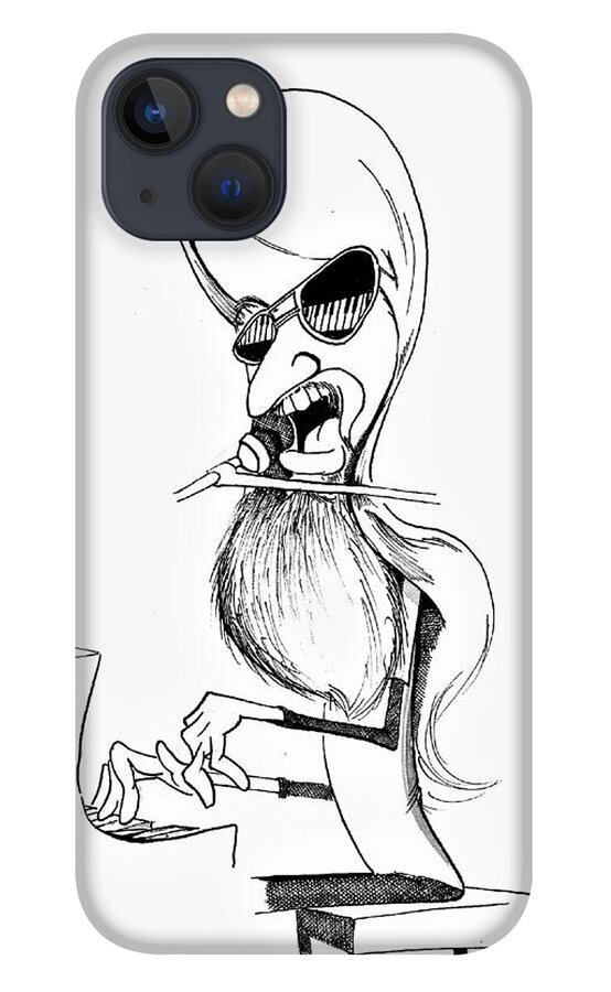 Leon iPhone 13 Case featuring the drawing Leon by Michael Hopkins