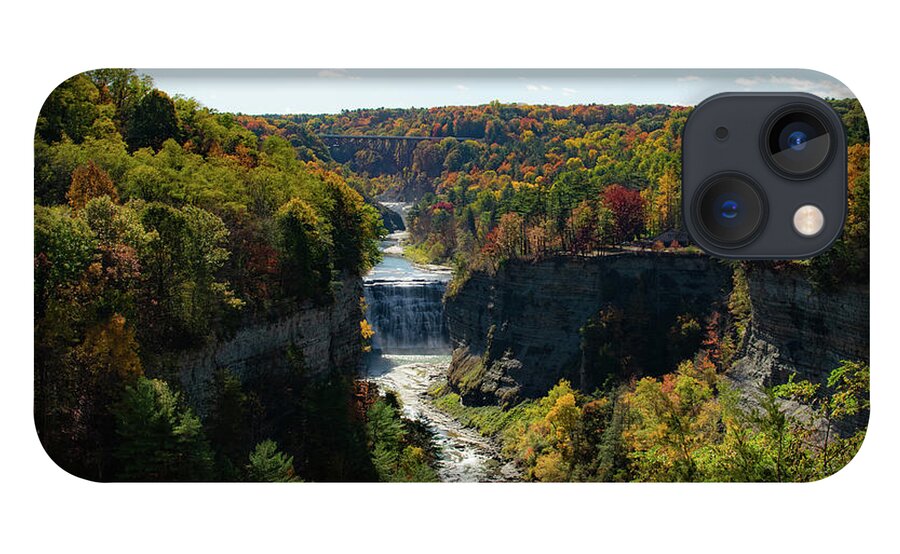 Nature iPhone 13 Case featuring the photograph Letchworth State Park by Nicole Lloyd