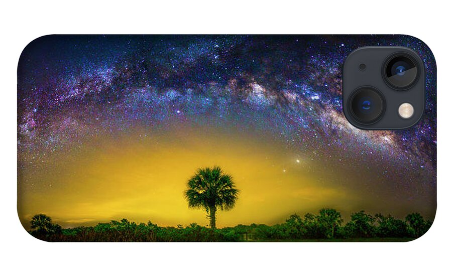 Milky Way iPhone 13 Case featuring the photograph Limitless by Mark Andrew Thomas