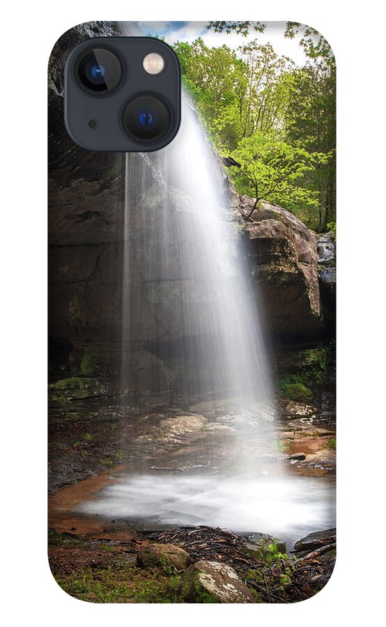 Waterfall iPhone 13 Case featuring the photograph Little Cedar Falls by Grant Twiss