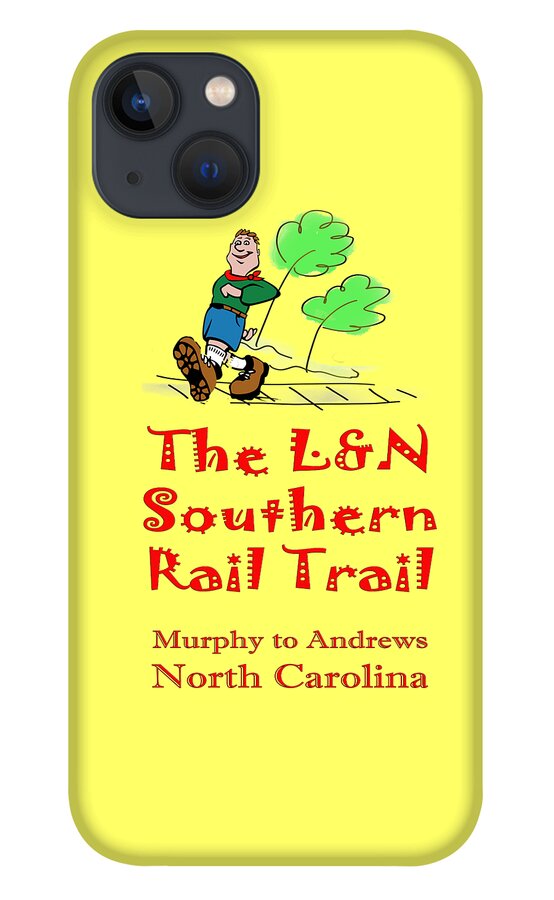 L&n iPhone 13 Case featuring the photograph LN Southern Rail Trail Boy Scout by Debra and Dave Vanderlaan