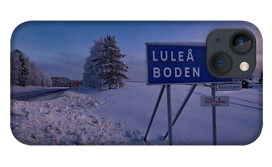 Luleå iPhone 13 Case featuring the photograph Long Way To The Hotel by Dan Vidal