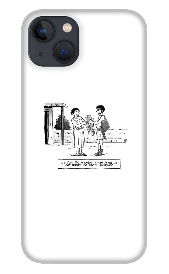 Look After The Cat iPhone 13 Case