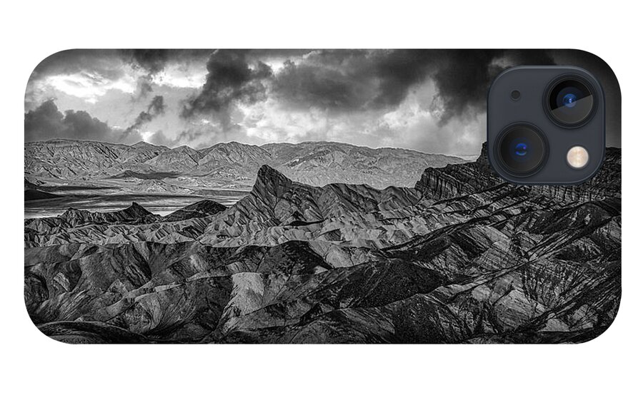 Landscape iPhone 13 Case featuring the photograph Looming Desert Storm by Romeo Victor