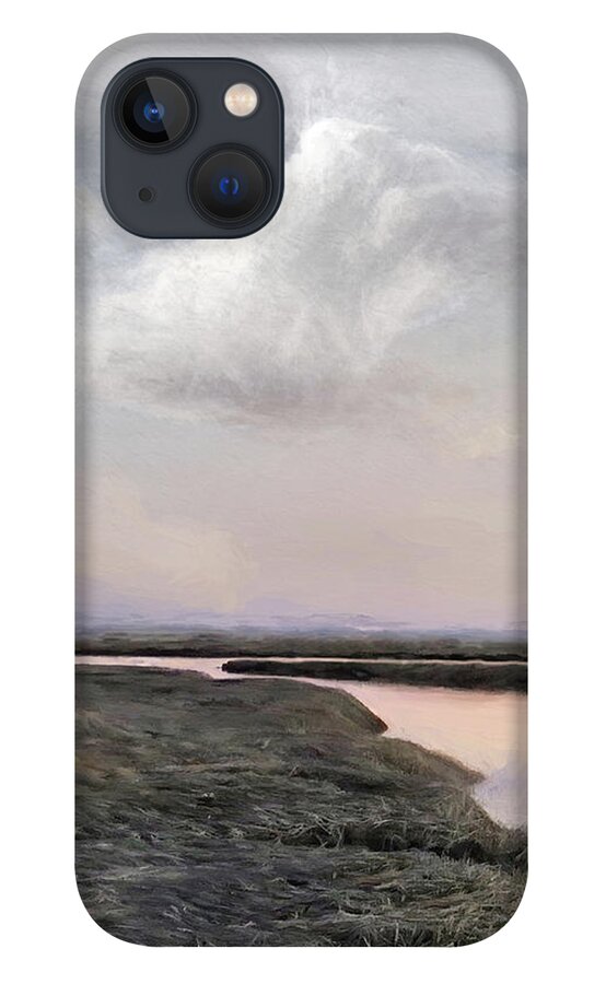 Marsh iPhone 13 Case featuring the photograph Marsh Sunset by Karen Lynch