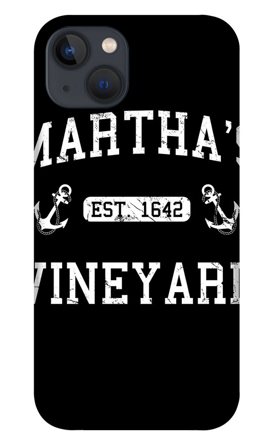 Funny iPhone 13 Case featuring the digital art Marthas Vineyard by Flippin Sweet Gear