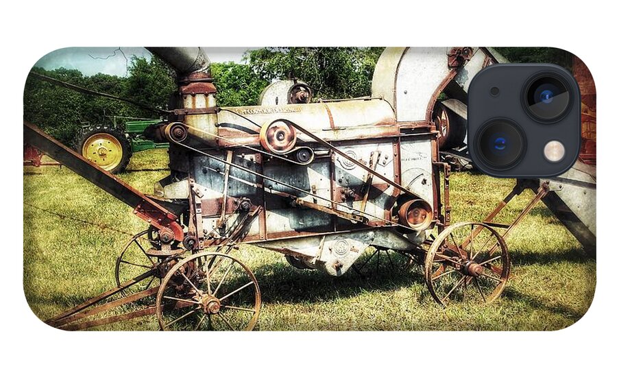 Farm iPhone 13 Case featuring the photograph McCormick Deering by Mike Eingle