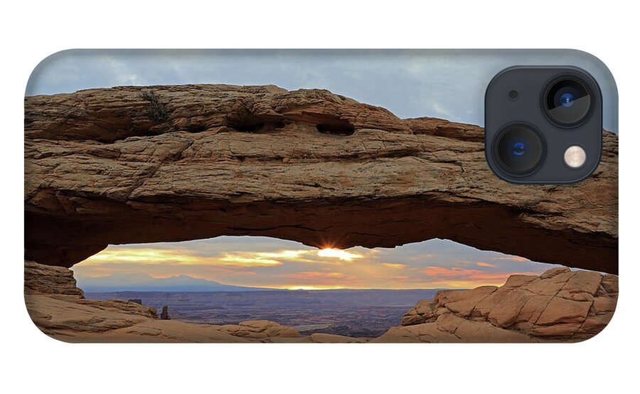 Canyonlands National Park iPhone 13 Case featuring the photograph Mesa Arch - Sunrise 2 by Richard Krebs