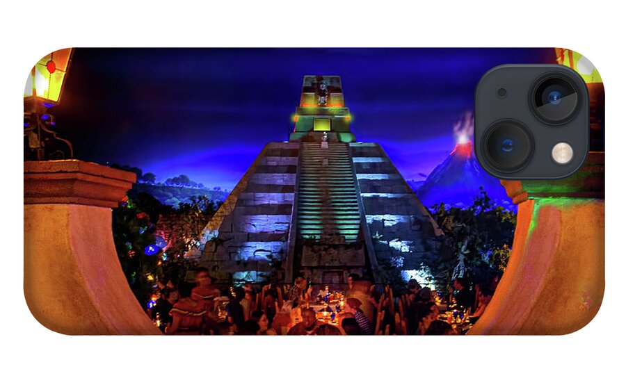 Wdw iPhone 13 Case featuring the photograph Mexico Pavilion at Epcot by Mark Andrew Thomas